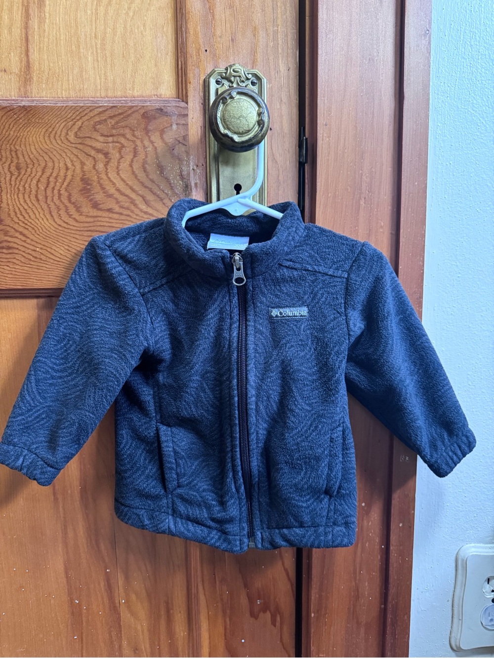 Columbia Kids Navy Full-Zip Fleece Jacket